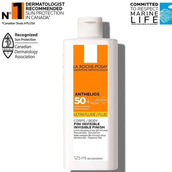 Laroche Posay ANTHELIOS ULTRA-FLUID SPF 50+ BODY SUNSCREEN - Picture 2 of 6